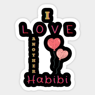 Habibi go Your Way Sticker